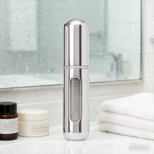 Travel Refillable Atomizer Sprayer For Perfume And Cologne Travel Bottle, Mini Perfume Refillable Bottle Perfect For Pockets - 銀色 - 查看 5