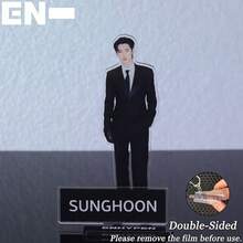 EN/HYPEN 亚克力立牌，EN偶像立牌，Kpop粉丝周边，EN立牌，姓名牌，多色立牌，装饰品，透明立牌，桌面/车载装饰，圣诞节/生日礼物 - 彩色 - 查看 5