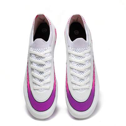 Men's Maximum Grip Soccer Shoes For Both Men And Women, Shock-Absorbing Midsole, Comfortable Fit, Non Slip, Indoor And Outdoor Training And Competition Shoes