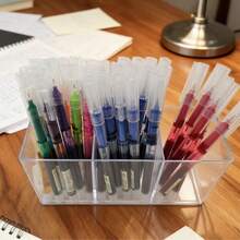 15pcs/10pcs Multi-Color Liquid Ink Ballpoint Pens - A - View 6