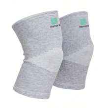 Rodillera de bambú de compresión para hombres y mujeres rodillera de bambú para hombres y mujeres dolor de rodilla gimna correr baloncesto desgarro de menisco deportes alivio del-025 - Mediano - Ver 8
