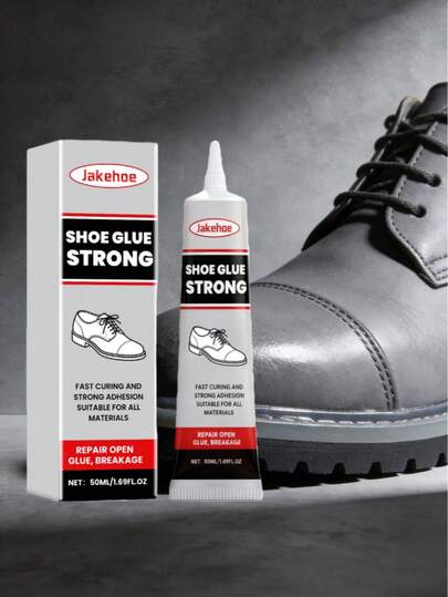 jakehoe Multi-Purpose Shoe Glue, Adhesive For Leather Shoes, Sneakers, Shoe Soles