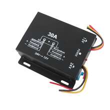 Convertidor de corriente para coche de 24 V a 12 V, 30 A - Negro - Ver 7