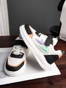 Infant/Toddler Casual Spring/Autumn New Running Sneakers - Coral Orange - View 3