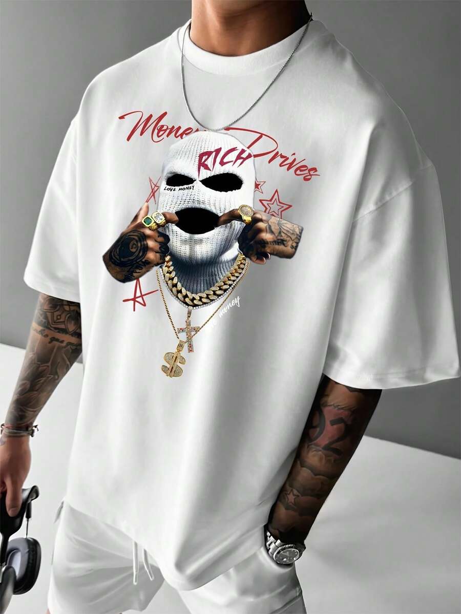 Men T-Shirts - White - View 1