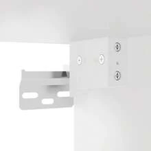 vidaXL 2 Stück Wandschränke Weiß 69,5x34x90 Cm - Bianco - Visualizzare 9