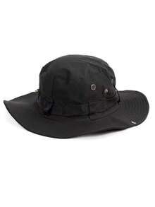 Kapelusz typu bucket unisex w stylu japońskim ze ściągaczem, oddychający kapelusz chroniący przed słońcem, idealny na kemping, wędkarstwo, na co dzień, na wiosnę/lato, na plażę i wakacje - kapelusz - Zobacz 14