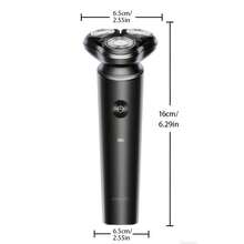 SKYWORTH 男士旋转式电动剃须刀，配备3个浮动刀头、液晶显示屏，USB充电式便携式理容剃须刀，男士日常理容礼品 - 彩色 - 查看 3