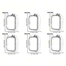 1pc Shiny Rhinestone Decor Fashionable Glamorous Cute Cat Ears Anti-Fall 2-In-1 Ultra-Thin Tempered Glass Screen Protector Watch Case, For Apple Watch 40/41/42/44/45/46mm, Series SE/10/9/8/7/6/5/4, Intelligent Watch Case Accessories - Multicolor - View 12