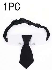 黑色蝴蝶结宠物狗燕尾服双色狗项圈双色狗围兜燕尾服蝴蝶结英式领带正式狗服狗礼服领带宠物婚礼蝴蝶结狗燕尾服项圈狗生日配饰，可调节，黑色蝴蝶结柔软透气，可调节，带快拆扣，适合猫狗，日常外出、遛狗、婚礼、生日派对和摄影 - 彩色 - 查看 13