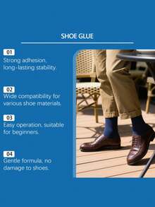 Gentle Shoe Glue, Invisible Daily Shoe Repair Adhesive, Multi-Purpose Portable Shoe Sole Glue - A - View 6