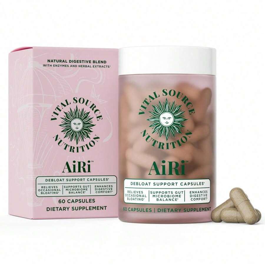 VPOAJ Debloat Support Capsules - AiRi - Vital Source Nutrition - Capsules - View 1