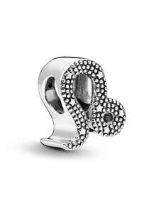 1件时尚简约电镀十二生肖串珠手链/项链，用途广泛，可DIY饰品，生日礼物 - 銀色 - 查看 6