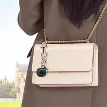 Bag Charm-Purse Charms For Handbags-Bag Keychain For Women - 黑色 - 查看 3