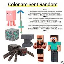 Minecraft 我的世界毛绒玩具系列 - 苦力怕、末影龙、史蒂夫、铁傀儡装饰玩具 - 彩色 - 查看 9