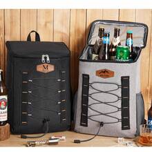 Personalized Groomsman Gift Bag, Customized Insulated Backpack, Thermal Beer Backpack, Hiking Insulated Backpack, Christmas Gift For Men - Multicolor - View 5