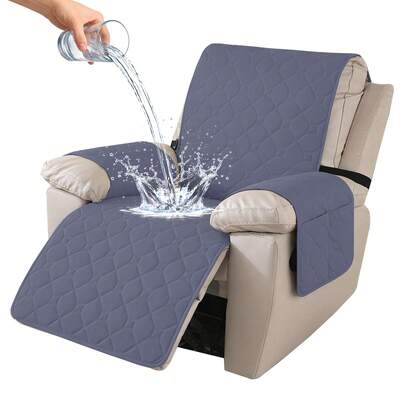 YSTYLE 1-Seater Reclining Relaxing Armchair Cover, 100% Waterproof Armchair Cover, Elasticated Armchair Cover, Reclining Sofa Cover