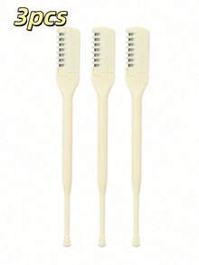 1/2/3/5/6pcs Nose Hair Trimmer, Double-Sided Blade, 2-In-1 Manual Nose Hair Trimmer, 360° Rotary Nose Hair Shaver, Portable Groomer, Unisex, Gentle Facial Hair Removal Tool With Precise Trimming - Upgraded Version - View 17