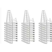 10pcs/20pcs/30pcs Acrylic Card Display Stands, Sports Card Holders, Trading Card Racks, Rating Card Displays, Baseball Card Stands, Card Storage Racks, Tarot Coin Sports Card Holders, 2.2 Inch Height - 1 - View 14
