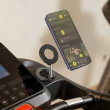 1个双面磁吸手机支架，360度旋转，磁吸桌面支架，便携式多功能强磁手机支架 - 彩色 - 查看 2