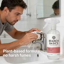 Branch Basics Fragrance-Free Bathroom Cleaner | Tough On Dirt & Grime | Plant-Powered Formula | For Sensitive Skin | Versatile For All Bathroom Surfaces |  Refill System,Health & Home, Home Products, Household Cleaning, Kitchen Cleaners - mặc định - Xem 7
