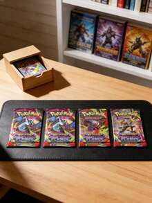 Pokemon Phantasmal Flames TCG Booster Packs 5/10/36 Packs Rare Mega Evolution Holo Foil Cards (, Charizard) + Bonus Promo Card Collectible Anime Periphery – Ideal For Kids' Back-To-School Prep, Holiday Gifts, Party Supplies & TCG Enthusiasts - Multicolor - View 2