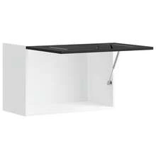 vidaXL Küchen-Hängeschrank Kalmar Schwarz Holzwerkstoff - Black - View 8