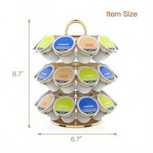Storage Drawers - 27 Pods Capacity-gold - View 4
