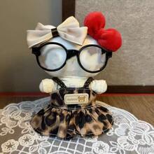 一套新款时尚可爱娃娃服装，适合10厘米高的猫咪毛绒娃娃，娃娃衣服，生日/圣诞节/新年礼物（注意：仅出售衣服，不含娃娃、眼镜、鞋子） - 彩色 - 查看 10