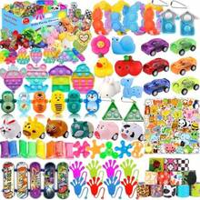 120 Pcs Party Favors For 4-8-12 Pop Fidget Toys Treasure Box Toys Classroom Prizes Pinata Filler Goodie Bag Stuffers Treasure Chest Carnival Prizes Prize Box Toys For Boys GirlsValentine's Day, Thanksgiving, Mother's Day, Father's Day - 如圖所示 - 查看 2