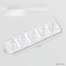 非磁性指甲架，透明亚克力指甲练习棋子底座，可吸引猫眼，可穿戴指甲展示架 - 彩色 - 查看 7