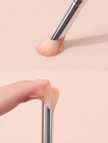 1支柔软刷毛眼影刷，精准蘸取粉状眼影，轻松晕染肌肤，适合初学者 - 彩色 - 查看 4