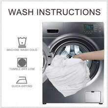 2/3件套星形印花床笠套装，时尚现代深口袋床笠，灰色床上用品套装（单人/双人尺寸），适合儿童、青少年、成人、男孩和女孩，卧室适用。 - 彩色 - 查看 9