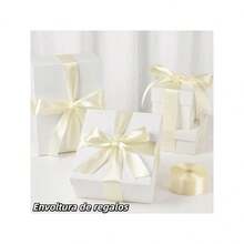 Set de 4 rollos, san valentín detalles,cinta de satén de 22m de largo y 4cm de ancho, para regalos festivos, decoración de bodas, manualidades DIY, lazos, diademas, vuelta al colegio, Día de San Valentín,decoración de rosas DIY, envoltura de regalos - Cinta de moño para decoración de mesas, sillas, flores, cajas de regalo, accesorios de vestir, tejido, crea una atmósfera festiva elegante - Albaricoque - Ver 7