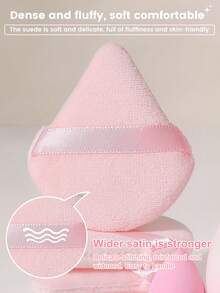 18PCS Makeup Tools Set Including:2PCS Makeup Sponges+4PCS Mini Makeup Sponges+4PCS Triangle Powder Puffs+8PCS Mini Air Cushion Powder Puffs,All-In-One & Beginner-Friendly | Travel-Ready & Gift-Ready | Perfect For Newbies/Her - Multicolor - View 4