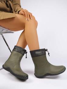 1 Paio di Scarpe da Donna Morbide, Pieghevoli, Arrotolabili e Leggere per Escursioni e Attività in Acqua - Verde - Visualizzare 3