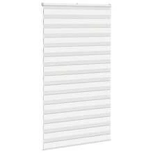vidaXL Doppelrollo Weiß 135x200 Cm Stoffbreite 130,9 Cm Polyester - one-size - View 4