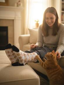 Personalized Photo Socks With Baby Face – Custom Picture Socks, Funny Valentine's Day Gift For Dad & Mom, New Parent Gift, Anniversary Keepsake. - Multicolor - View 6