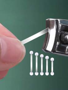 1pc Nail Extension Sticker, Elastic Growth Nail Patch Sticker, Foot Care Trimming Tool - Multicolor - View 2