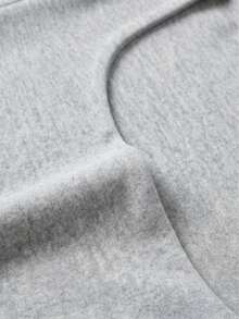 Casual Elegant Short Sleeve Top, Versatile For Daily, Commute, Going Out, Spring/Summer Tops For Women - Light Grey - View 8