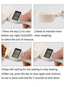 1pc 800g Digital Kitchen Scale, LED Display Digital Measuring Spoon, Detachable Household Spoon For Tea, Milk Powder, Food - Multicolor - View 10