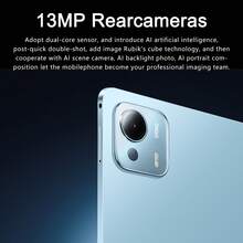 Qetupa 10.1-Inch Android 15 Tablet, Equipped With Protective Case, Keyboard And Mouse, 8GB RAM + 256GB ROM (Expandable Up To 1TB Via MicroSD Card), MTK6771 Octa-Core 2.0GHz Processor, HD (1280x800) IPS Touchscreen, 5MP Front Camera And 13MP Rear Camera - Baby Blue - View 6