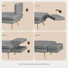 Futons - Dark Gray - View 5