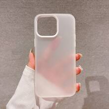 极简哑光硬质亚克力手机壳,适用于 17 Pro Max/17 Pro/17 Air/17/16/16 Pro Max/16 Plus/16 Pro/16 E/15/15 Pro Max/15 Pro/15 Plus/11/12/13/14 Pro Max/XS/XR/11 Pro/11 Pro Max/12 Pro/12 Pro Max/13 Pro/13 Pro Max/14 Pro/14 Pro Max,采用硬化亚克力材质。 - 白色 - 查看 14