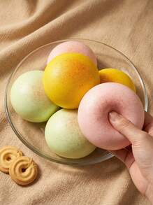 1pc Super Wet Soft Sticky Potato Bun With Muscle Weakness, Slow Rebound, Relieve Stress, Squeeze Toys, Birthday Gift - Christmas Gift - Halloween Gift - Perfect Gift - Gift - Multicolor - View 4