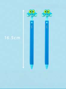 1pc/2pcs/3pcs/4pcs/5pcs/10pcs Retractable Ballpoint Pen, Cartoon Snake Clip, Refillable, Stylish Design, Student Stationery Gift - Gary - View 8