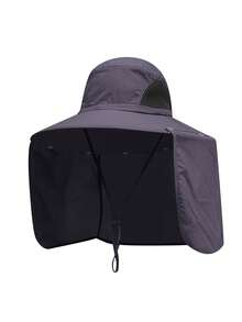 1pc Summer Bucket Hat, Outdoor Sun Protection Hat, Men's And Women's Quick Drying Sun Protection Hat, Mountain Climbing Fishing Hat, Unisex, Multiple Colors To Choose From, Casual Multifunctional Sports Style Bucket Hat, Men's Outdoor Fishing Sun Protection Hat - Multicolor - View 8