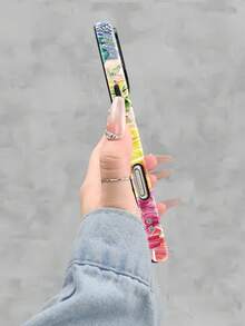 Selected Tropical Collage Printed All Inclusive Mixed Color Phone Case, Suitable For IPhone17PRO MAX/17 AIR/15ProMax/16PROMAX/GalaxyS22/S23/S24/S23 Plus/S24 Ultra/S25/A15/A33/A23. A Must-Have For Commuting - Fade Resistant, Flawless, Suitable As A Gift For  Day, Independence Day, Valentine's Day, Or Birthdays Of Family And Friends. - White - View 7