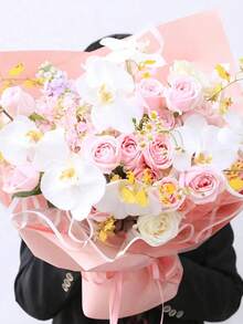5/15 bông hoa lan Phalaenopsis trắng nhân tạo sống động như thật, kết cấu chân thực, phù hợp cho nhiều mục đích trang trí DIY. Ứng dụng cho bó hoa DIY, cắm hoa, trang trí nhà cửa, trang trí tiệc, phụ kiện cưới, trang trí bàn, tường hoa, trang trí phòng ngủ và phòng khách. Lý tưởng cho Ngày của Mẹ, Ngày của Cha, Lễ tốt nghiệp, Sinh nhật, Đám cưới và các dịp khác. - Nhiều màu - Xem 2