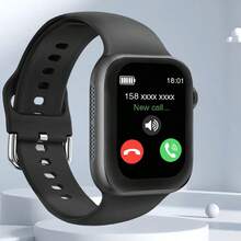 Unisex Smart Watch With Notification, Music Playback And Call Answering Functions - Black - View 13